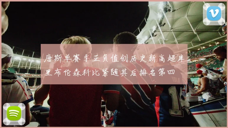 唐斯单赛季正负值创历史新高超库里布伦森科比紧随其后排名第四